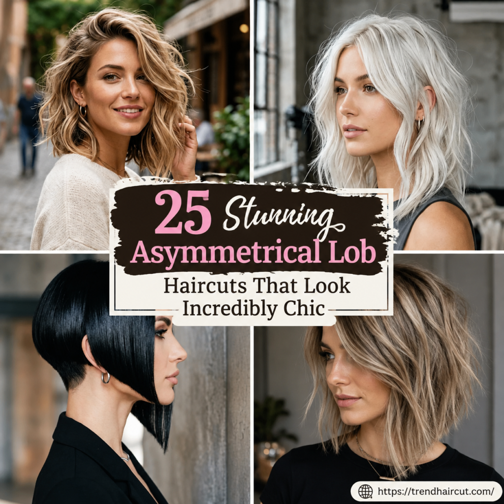 25 Stunning Asymmetrical Lob Haircuts That Look Incredibly Chic